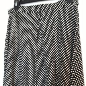 Polka Dot Swing Skirt